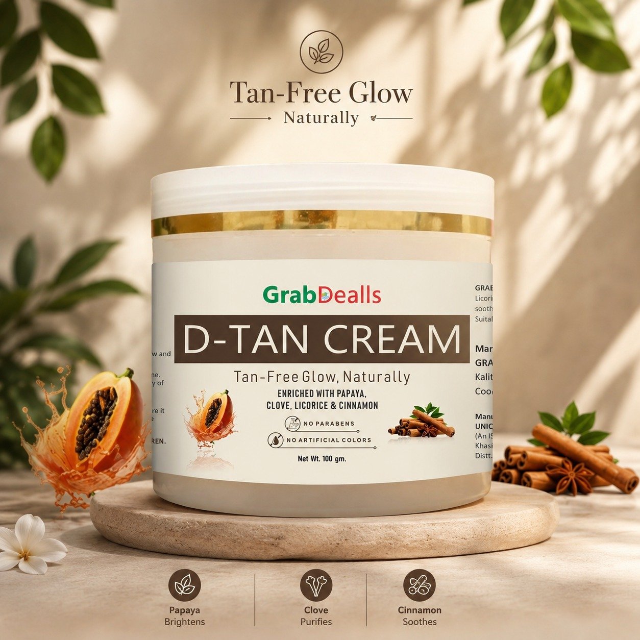 D-TAN cream